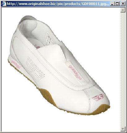 Junior sports colourway Photo of a juniors sports shoe